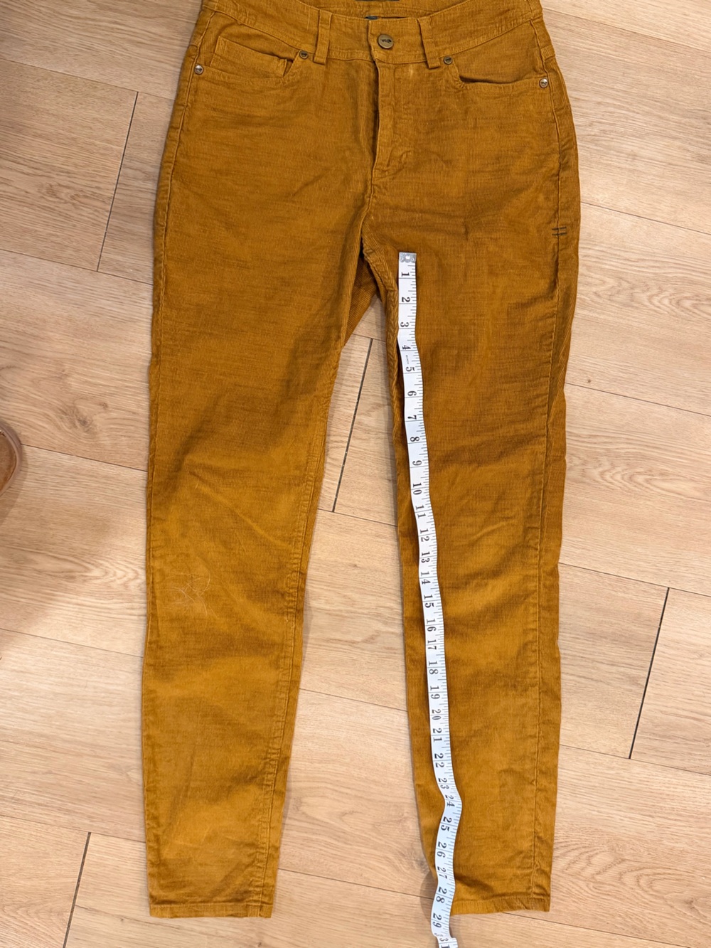 Toad&Co Women's Straight Leg Corduroy Pants in Mustard